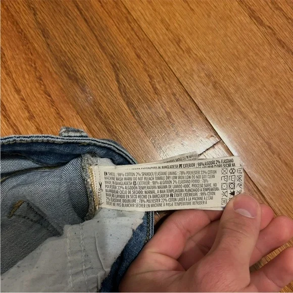 Forever 21 Light Blue Skinny Denim Jeans Size 29 - Picture 5 of 6